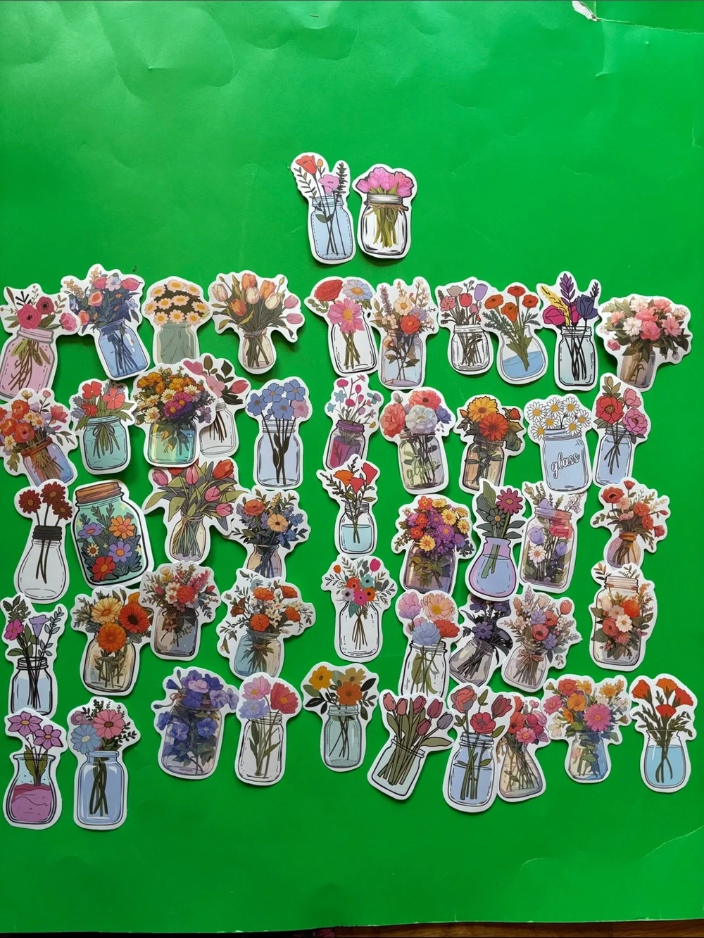 Floral Stickers - 300+ assortment